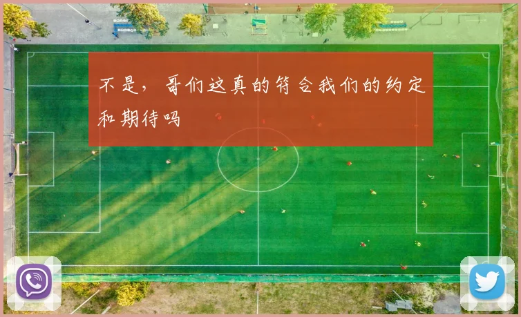 不是，哥们这真的符合我们的约定和期待吗